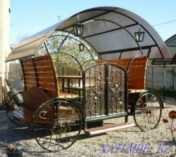 Manufacture of metal structures, openwork forged products to order. Oral - photo 2