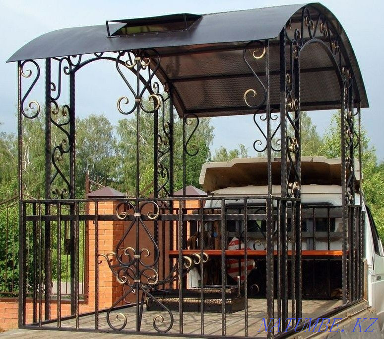 Manufacture of metal structures, openwork forged products to order. Oral - photo 1