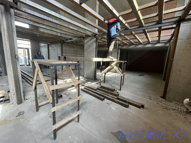 Metal construction, welders, mezzanine floor, mizonin, stairs  - photo 3