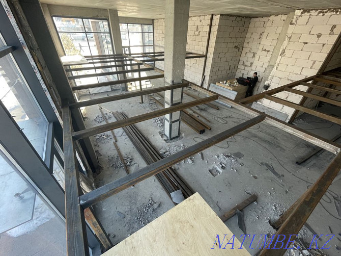 Metal construction, welders, mezzanine floor, mizonin, stairs  - photo 8