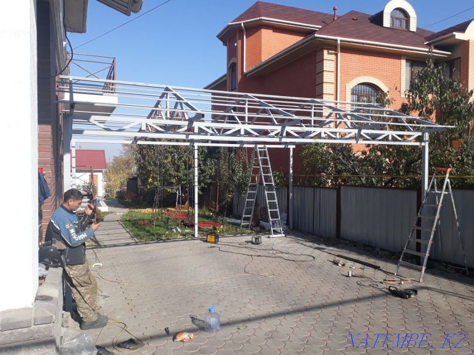 Welding works, installation of metal structures, minor repairs. Departure Almaty - photo 2