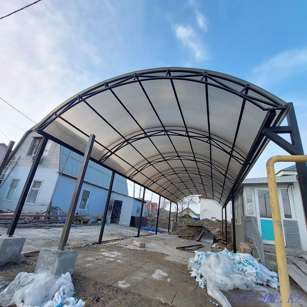 Шатыр, қақпалар, торлар, қоршаулар, құс сарайы, тіректер  Атырау - изображение 2