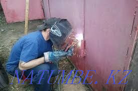 Welding of pipes. Repair of gates, repair of gates, gratings. Fences. Welder services Almaty - photo 1