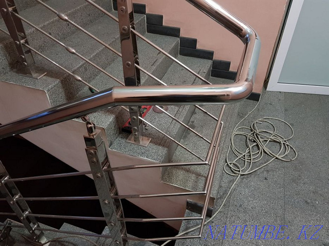Stainless steel railing Karagandy - photo 8