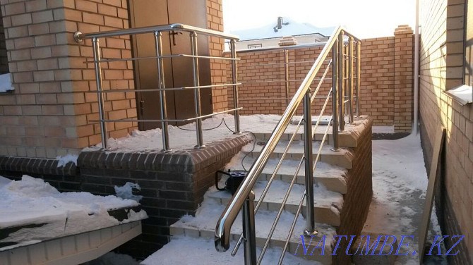 Stainless steel railing Karagandy - photo 5