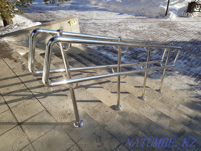 Stainless steel railing Karagandy - photo 7