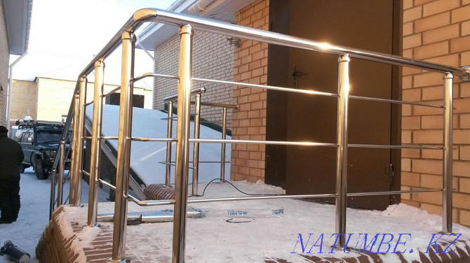 Stainless steel railing Karagandy - photo 4