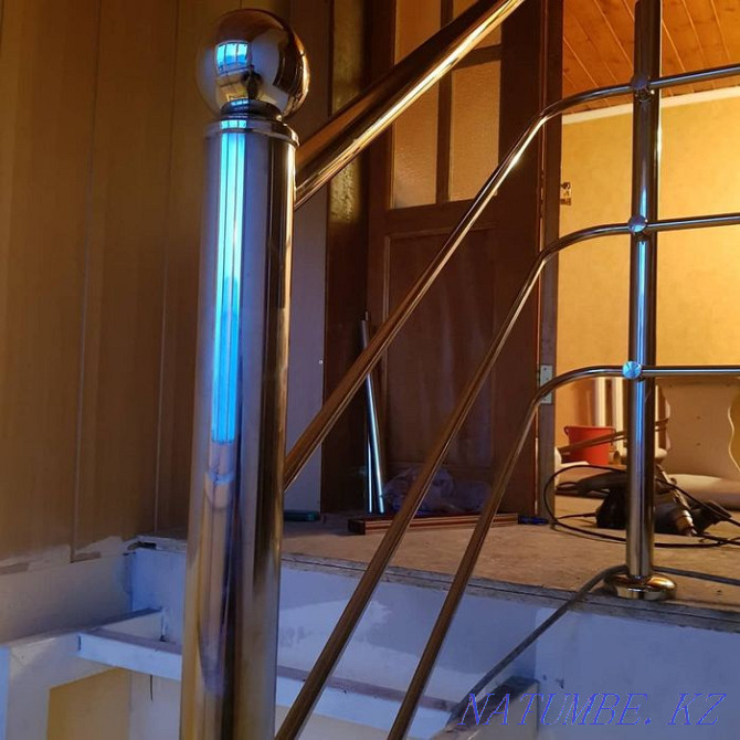 Stainless steel railing Karagandy - photo 6