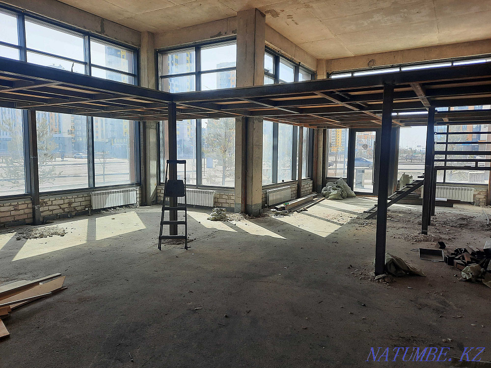 Антресольный этаж, перила, ворота, козырьки, навесы Астана - изображение 1