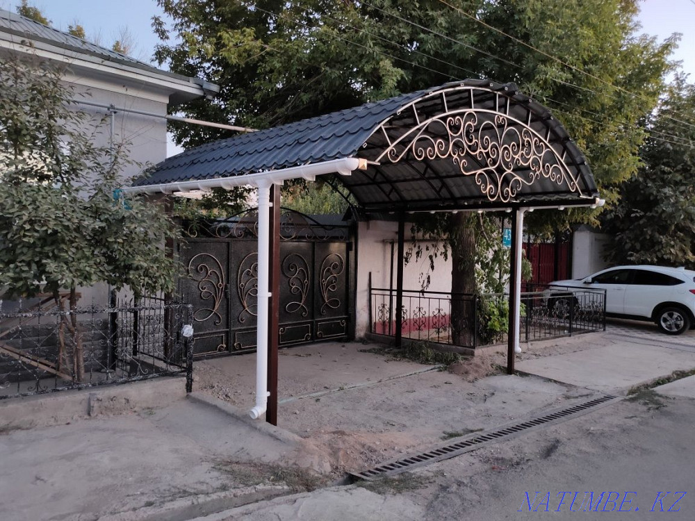 Сварщик, ограждения, топчаны, решетки, навесы, ворота, перила, арка Сарыагаш - изображение 5