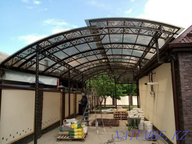 Сварщик, ограждения, топчаны, решетки, навесы, ворота, перила, арка Сарыагаш - изображение 1