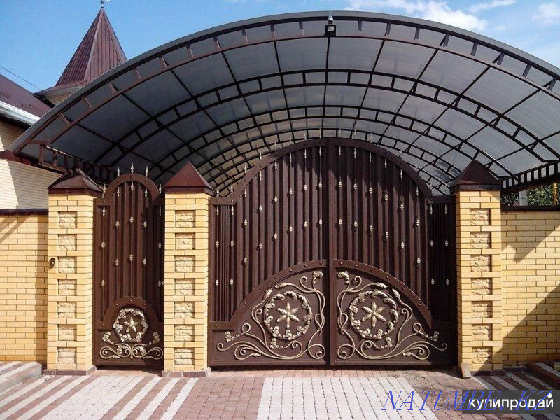 Есіктер, торлар, шыңдар, қалқалар, қақпалар, арборлар және т.б.  Ақтөбе  - изображение 1