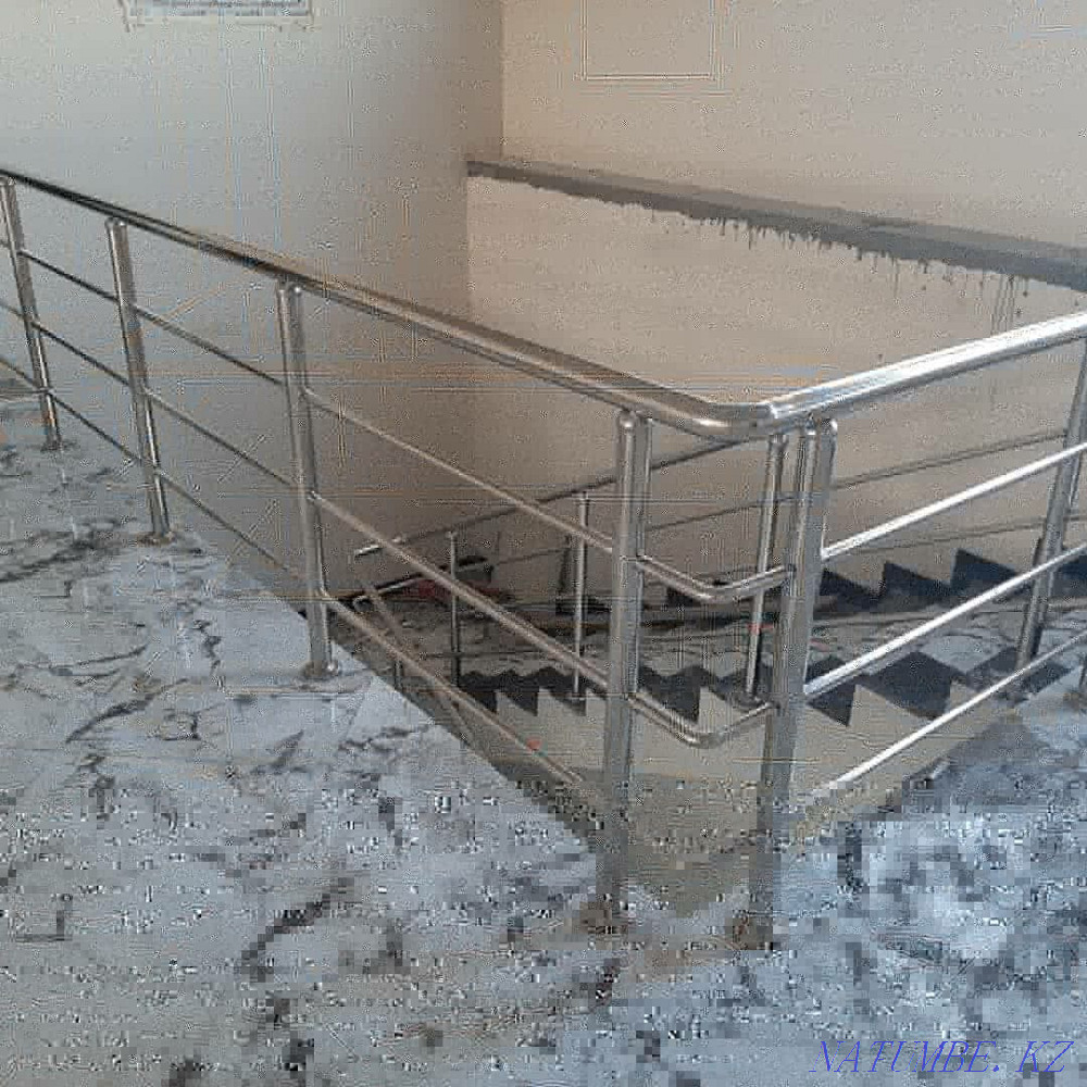 Railings and handrails made of stainless steel Shymkent - photo 7