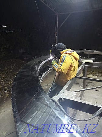 Argon welding. Stainless steel, aluminum, plasma cutter Almaty - photo 1