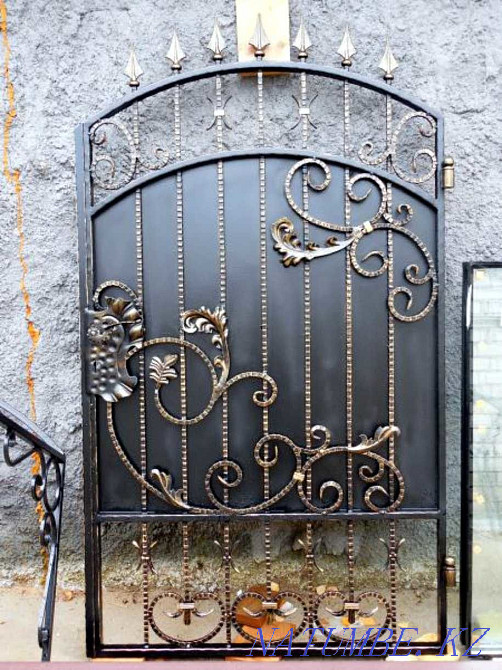 Металл конструкцияларын өндіру: есіктер, қоршаулар, қақпалар, торлар  Павлодар  - изображение 5