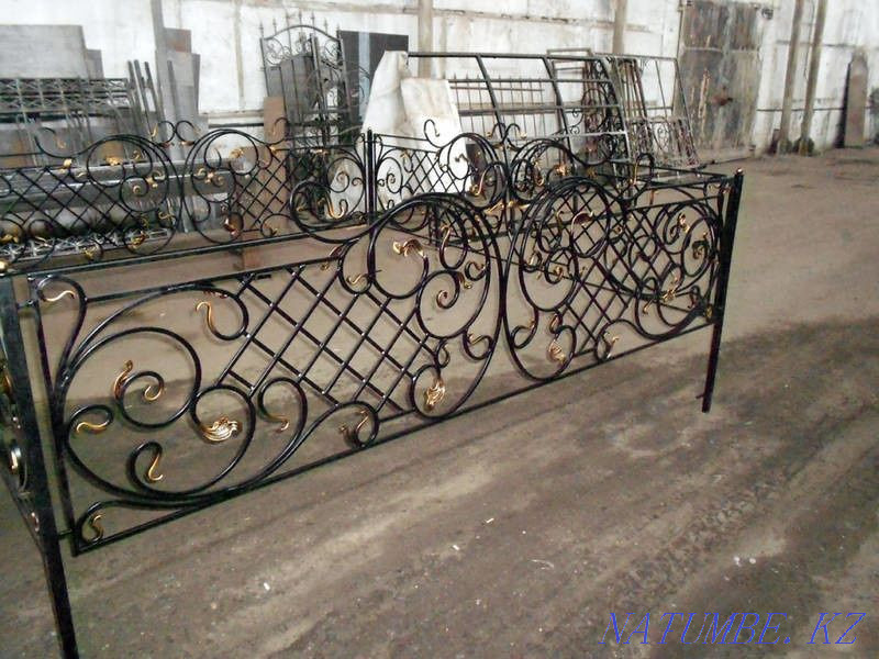 Металл конструкцияларын өндіру: есіктер, қоршаулар, қақпалар, торлар  Павлодар  - изображение 3