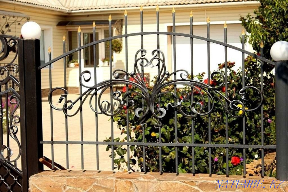 Металл конструкцияларын өндіру: есіктер, қоршаулар, қақпалар, торлар  Павлодар  - изображение 6