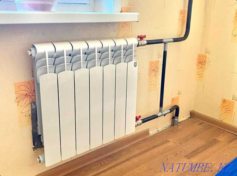 Gas pipeline plumbing heating cleaning metal cutting pipe welding Almaty - photo 1