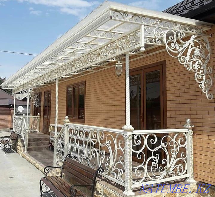 Ворота. Навес. Двери. Решетки. Уральск - изображение 5