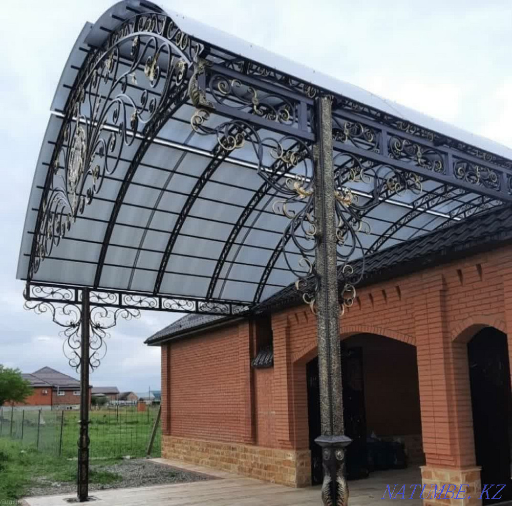 Ворота. Навес. Двери. Решетки. Уральск - изображение 7