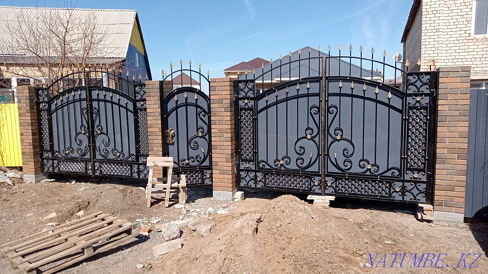 Ворота. Навес. Двери. Решетки. Уральск - изображение 1