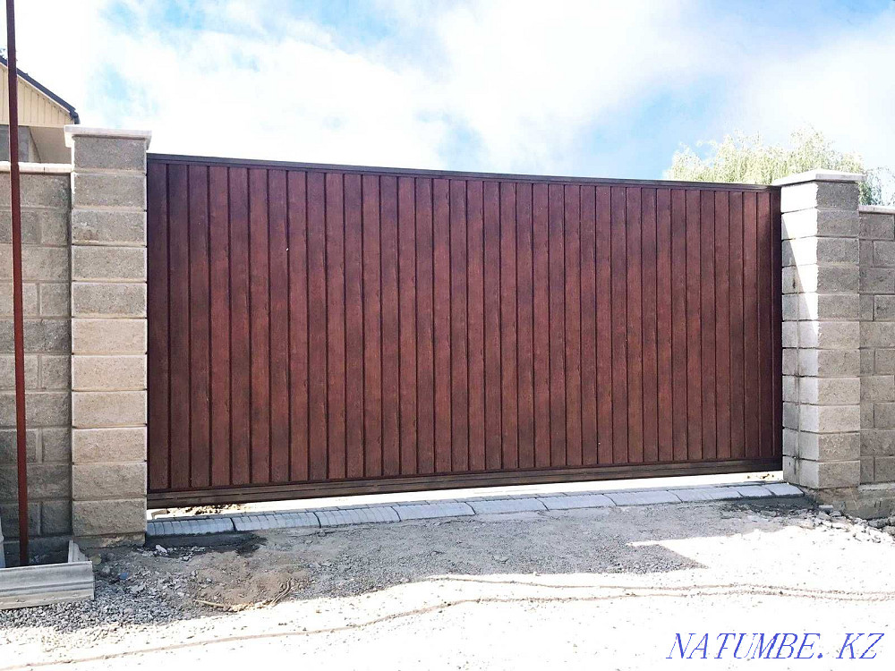 Откатные ворота под ключ, 4 рабочих дня, от 490 тысяч Алматы - изображение 2