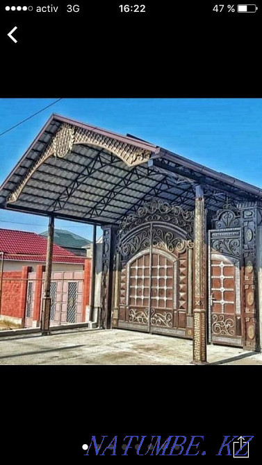 Gate Canopy Installment Arch Stairs Railing Swing Novelties Welder Shymkent - photo 7