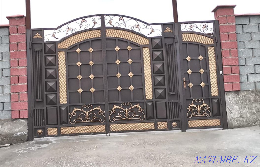Gate Canopy Installment Arch Stairs Railing Swing Novelties Welder Shymkent - photo 6