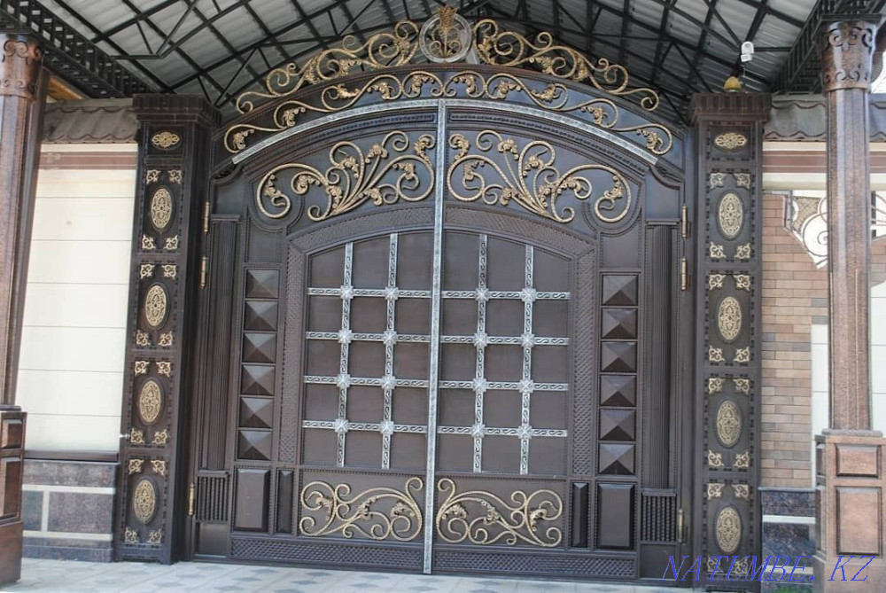 Gate Canopy Installment Arch Stairs Railing Swing Novelties Welder Shymkent - photo 5