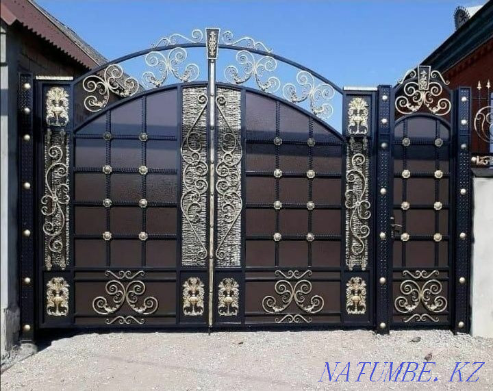 Gate Canopy Installment Arch Stairs Railing Swing Novelties Welder Shymkent - photo 4