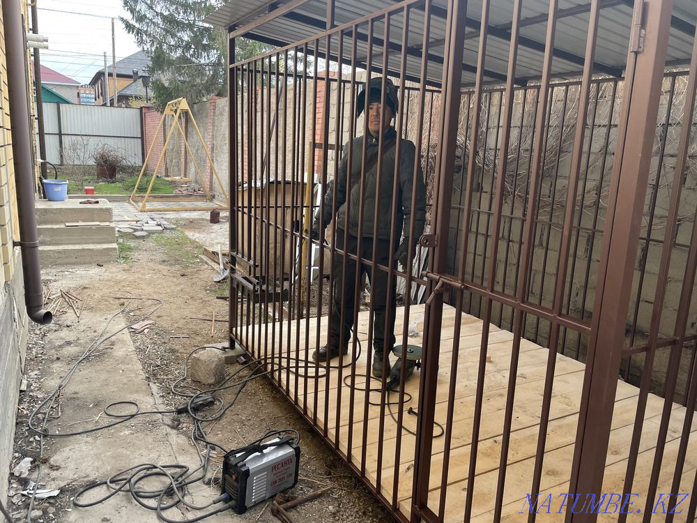Решетка. Перила, Навес. Тапчан. Вальер, Турник Актобе - изображение 7