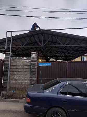 Сварочные работы, навесы, ворота, решётки, перила и другое. Almaty