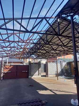 Сварочные работы, навесы, ворота, решётки, перила и другое. Almaty
