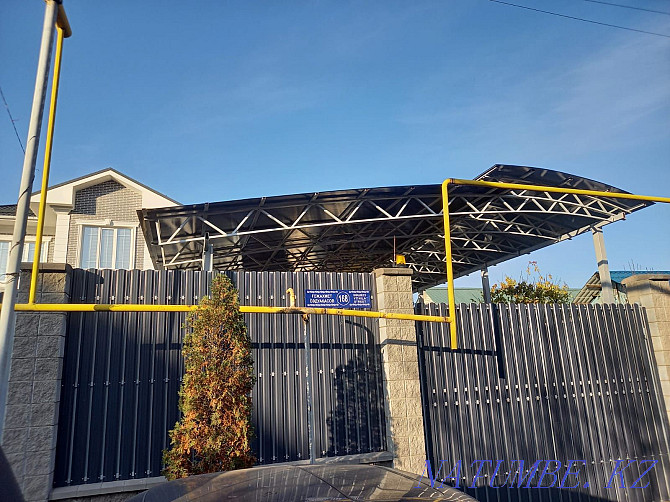 Welding works, awnings, gates, gratings, railings and more. Almaty - photo 1