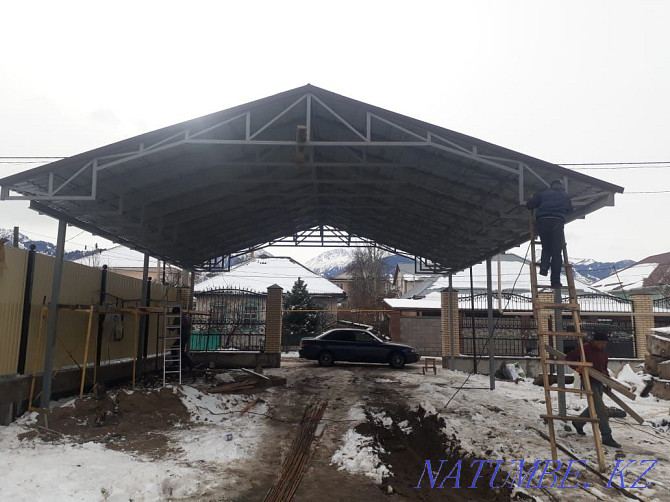 Welding works, awnings, gates, gratings, railings and more. Almaty - photo 7