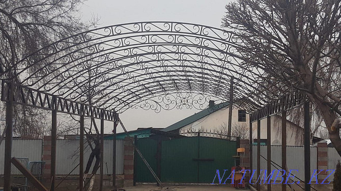 Stairs Railings Canopy Gates Aviaries Lattices Metaloframes Almaty - photo 6