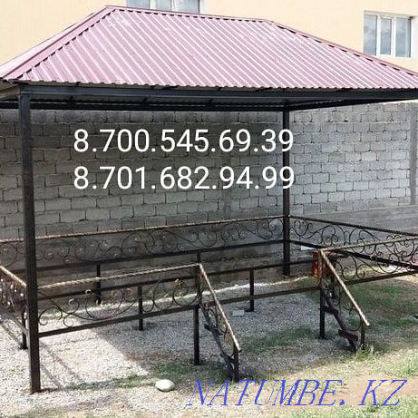 Шатырлы торлы қоршау Tapchan Varota Айналмалы урна. Шымкент - изображение 3