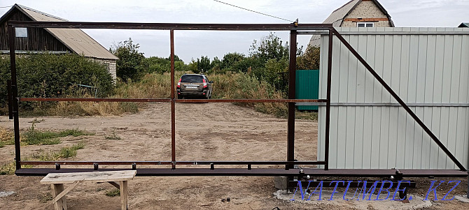 Installation of a fence, gates, canopy, tapestries, beads Oral - photo 8