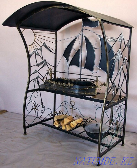 Изготовление металических изделий.двери.мангалы.навесы и т.д Щучинск - изображение 3