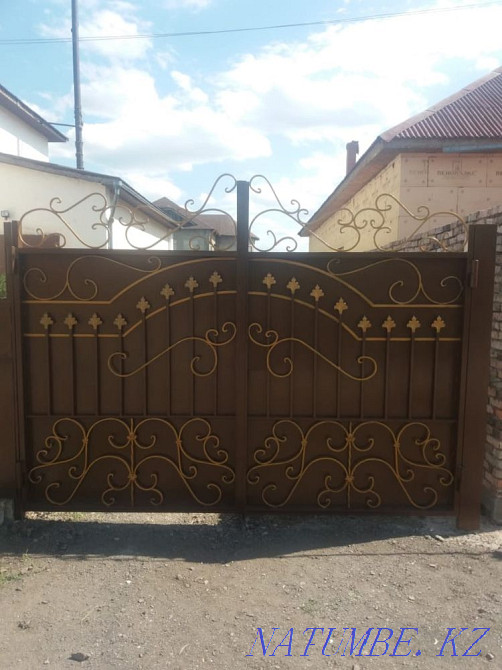 Металл қоршауларды, қақпаларды, арбаларды және т.б. өндіру және қалпына келтіру.  Қарағанды - изображение 5