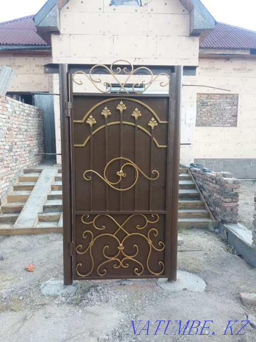 Металл қоршауларды, қақпаларды, арбаларды және т.б. өндіру және қалпына келтіру.  Қарағанды - изображение 3