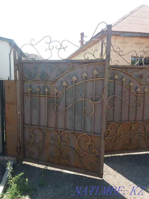 Металл қоршауларды, қақпаларды, арбаларды және т.б. өндіру және қалпына келтіру.  Қарағанды - изображение 4