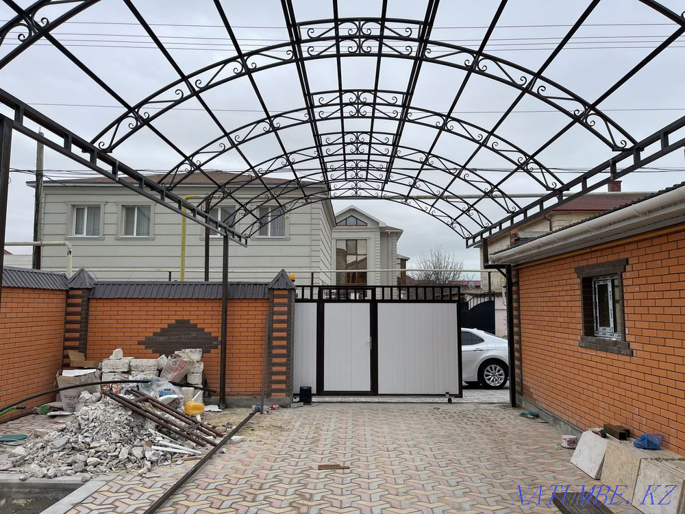 canopy pattern gate siding arch railing fencing Aqtau - photo 8