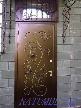 Production of forged entrance groups, doors, gratings, gates, etc. Ust-Kamenogorsk - photo 6