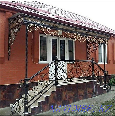 Production of forged entrance groups, doors, gratings, gates, etc. Ust-Kamenogorsk - photo 2