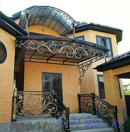 Production of forged entrance groups, doors, gratings, gates, etc. Ust-Kamenogorsk - photo 3