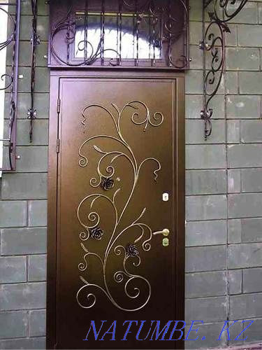 Production of forged entrance groups, doors, gratings, gates, etc. Ust-Kamenogorsk - photo 6
