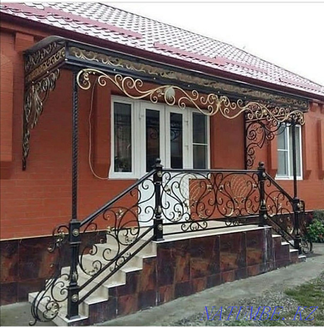 Production of forged entrance groups, doors, gratings, gates, etc. Ust-Kamenogorsk - photo 2