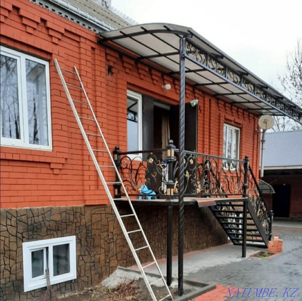 Production of forged entrance groups, doors, gratings, gates, etc. Ust-Kamenogorsk - photo 4