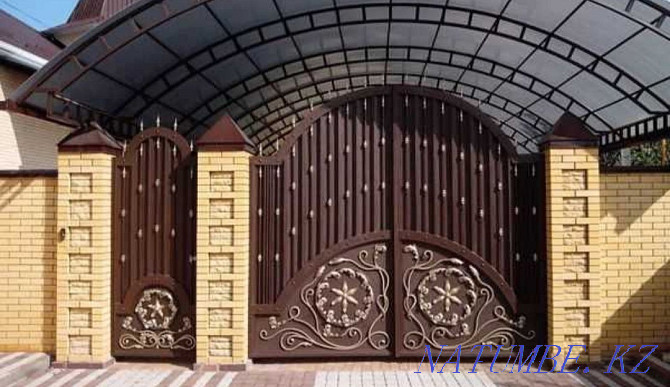Навес,ворота,двери,ограждение,решетки,перилы, и.тд сделаем г.Кызылорда Кызылорда - изображение 2